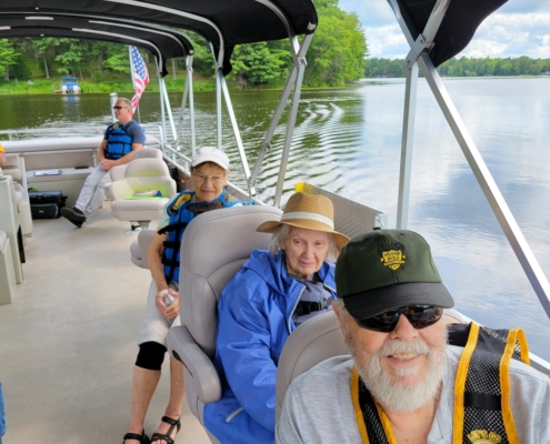Let's Go Fishing Hodag Chapter, Memory Cafe morning crew and guests