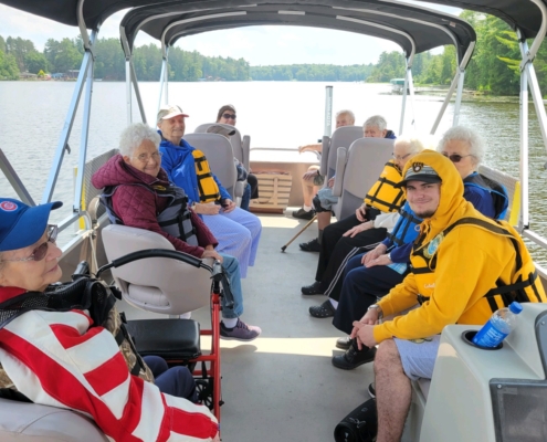Let's Go Fishing Hodag Chapter, Grace Lodge on Boom Lake, July 11, 2023