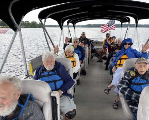 Let's Go Fishing Hodag Chapter, Grace Lodge on Boom Lake, July 11, 2023