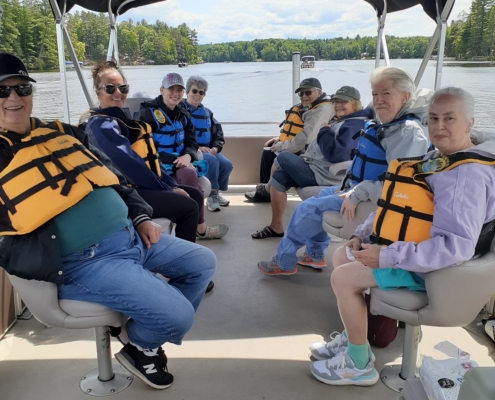 Let's Go Fishing Hodag Chapter, Memory Cafe afternoon crew and guests July 6, 2023