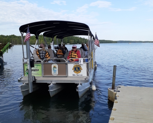 Let's Go Fishing Hodag Chapter, Vets & Guides Event, Lake Tomahawk, August 16